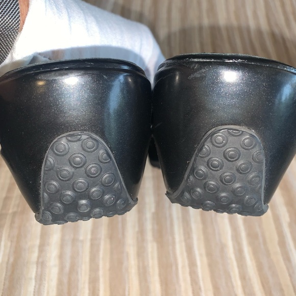 COLE Haan Black Leather Sandals By Nike Air. Sz 10/11 - Picture 12 of 13